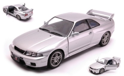 Immagine di NISSAN SKYLINE GT-R (R33) RHD SILVER 1:24