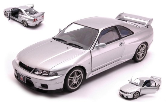Immagine di NISSAN SKYLINE GT-R (R33) RHD SILVER 1:24
