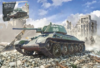 Immagine di T-34/76 MODEL 1943 KIT 1:35