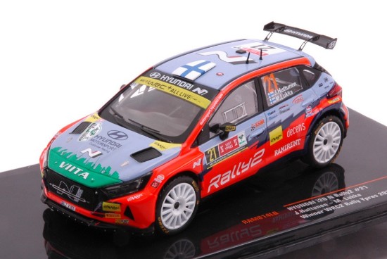Immagine di HYUNDAI i20 N RALLY 2 N.21 RALLY YPRES 2021
HUTTUNEN/LUKKA 1:43