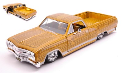 Immagine di CHEVROLET EL CAMINO LOWRIDER 1965 GOLD 1:25