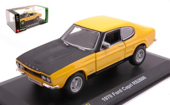 Immagine di FORD CAPRI RS2600 1970 YELLOW/BLACK 1:32