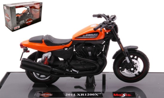 Immagine di HARLEY DAVIDSON XR1200X 2011 ORANGE 1:18