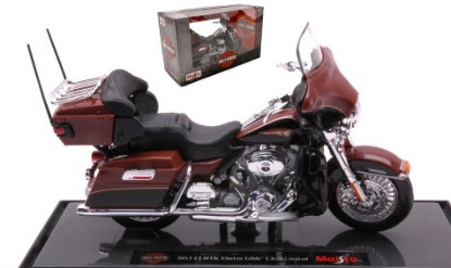 Immagine di HARLEY DAVIDSON FLHTKELECTRA GLIDE ULTRA LIMITED 2013 BROWN 1:18
