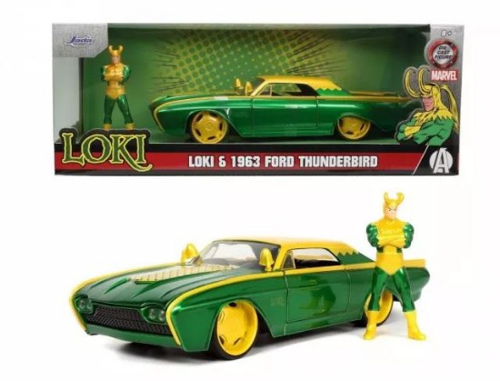 Immagine di FORD THUNDERBIRD 1963 MARVEL LOKI 1:24