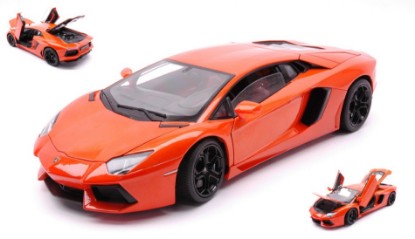 Immagine di LAMBORGHINI AVENTADOR LP700 2011 ORANGE ARGOS 1:18