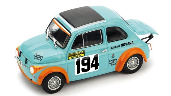Immagine di FIAT ABARTH 595 SS P.S.STEFANO 1971 N.194 V.GATTAFONI CONF.ABARTH 1:43