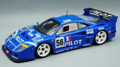 Immagine di FERRARI F40 GTE N.56 24H LM 1996 M.FERTE/O.THEVENIN/N.LOBOISETTIER 1:18
