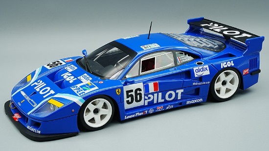 Immagine di FERRARI F40 GTE N.56 24H LM 1996 M.FERTE/O.THEVENIN/N.LOBOISETTIER 1:18