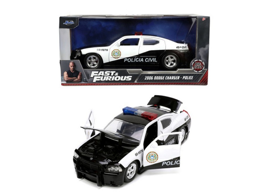 BALOCCO Ingrosso Modellismo Online . DODGE CHARGER POLICE FAST & FURIOUS  1:24
