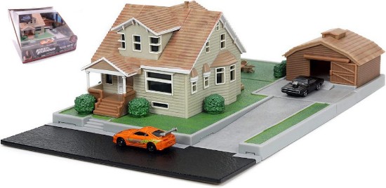 Immagine di NANO DOM'S HOUSE DIORAMA FAST & FURIOUS (CAR cm 4)