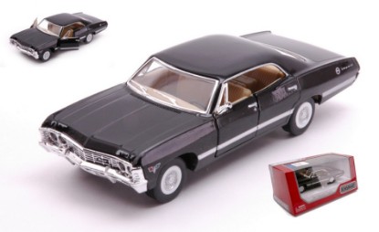 Immagine di CHEVROLET IMPALA 4-DOOR 1967 BLACK cm 12 SINGLE BOX