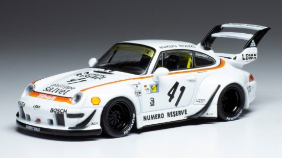 Immagine di PORSCHE RWB 993 LBWK WHITE/DECALS 1:43