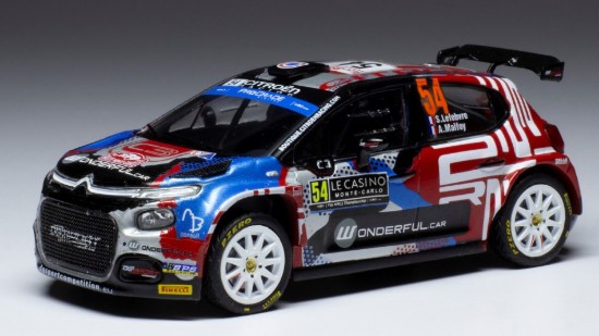 Immagine di CITROEN C3 RALLY2 N.54 RALLY MONTE CARLO 2022 LEFEBVRE/MALFOY 1:43