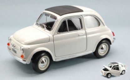 Immagine di FIAT 500 F 1965 WHITE 1:18