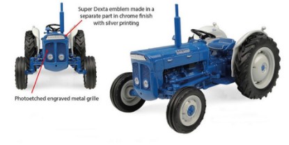 Immagine di TRATTORE FORDSON SUPER DEXTA 2000 DIESEL 1:32