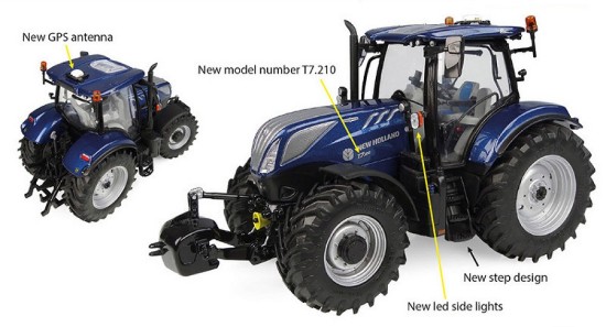 Immagine di NEW HOLLAND T7.210 BLUE POWER AUTO COMMAND 1:32