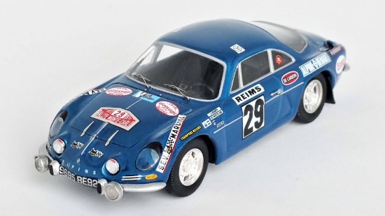 Immagine di ALPINE A110 11th MONTE CARLO RALLY 1972 HENRY/DI NICOLA 1:43