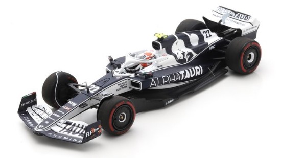 Immagine di ALPHA TAURI AT03 YUKI TSUNODA 2022 N.22 8th BAHRAIN GP 1:43