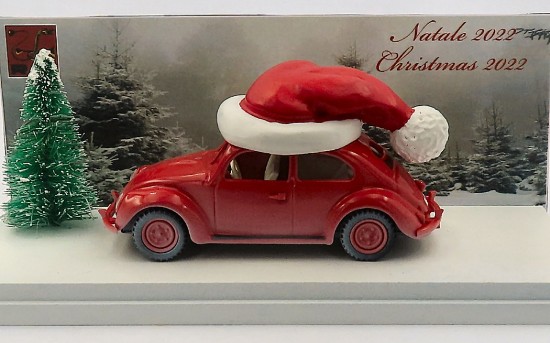 Immagine di VW MAGGIOLINO BUON NATALE 2022 LIMITED PCS 100 1:43