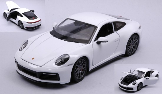 Immagine di PORSCHE 911 CARRERA 4S WHITE 1:24
