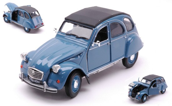 Immagine di CITROEN 2 CV BLUE ASH 1:24