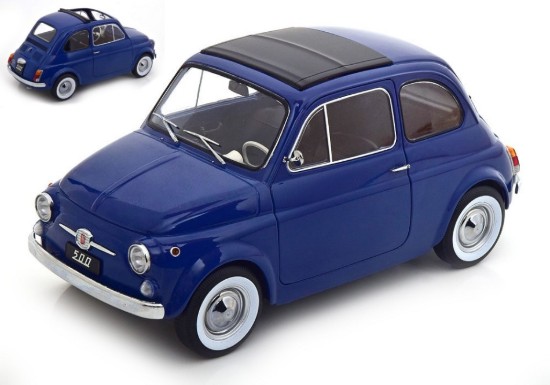 Immagine di FIAT 500 1968 DARK BLUE 1:12