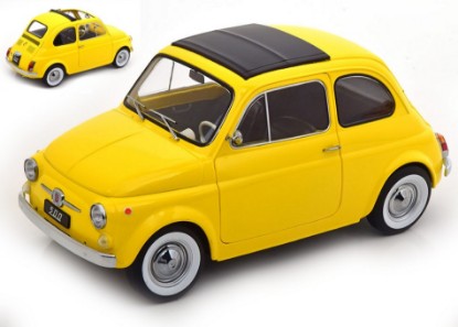 Immagine di FIAT 500 1968 YELLOW 1:12