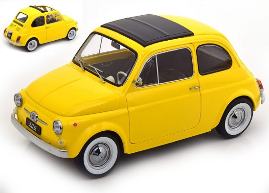 Immagine di FIAT 500 1968 YELLOW 1:12
