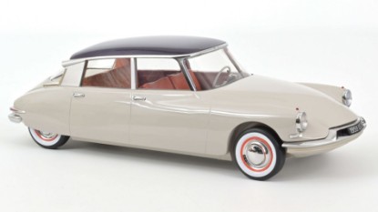 Immagine di CITROEN DS 19 1959 GRIS ROSE' & AUBERGINE 1:12