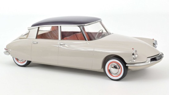 Immagine di CITROEN DS 19 1959 GRIS ROSE' & AUBERGINE 1:12