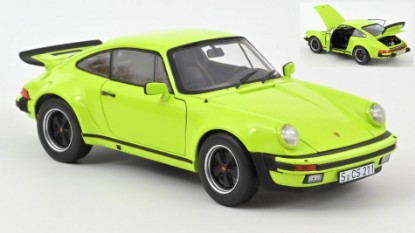 Immagine di PORSCHE 911 TURBO 3.0 1976 LIGHT GREEN 1:18