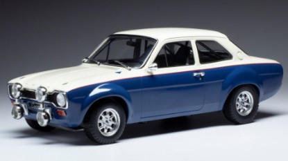 Immagine di FORD ESCORT MK1 RS 1600 1974 WHITE/BLUE 1:18
