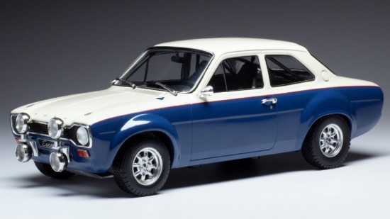 Immagine di FORD ESCORT MK1 RS 1600 1974 WHITE/BLUE 1:18
