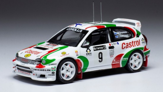Immagine di TOYOTA COROLLA WRC N.9 RAC RALLY 1997 GRONHOLM/RAUTIAINEN 1:43