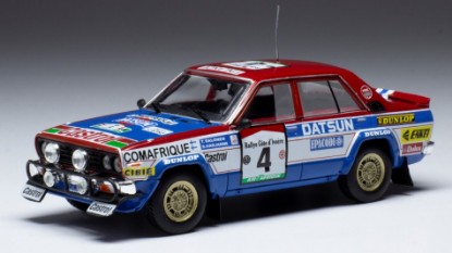 Immagine di DATSUN VIOLET GT N.4 RALLY COTE D'IVOIRE 1981
SALONEN/HARJANNE 1:43