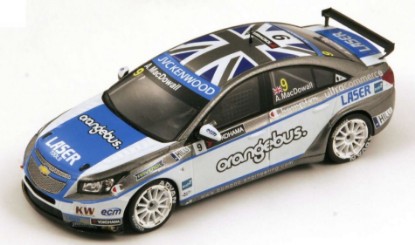 Immagine di CHEVROLET CRUZE 1.6T N.9 WTCC 2013 A.MAC DOWALL 1:43