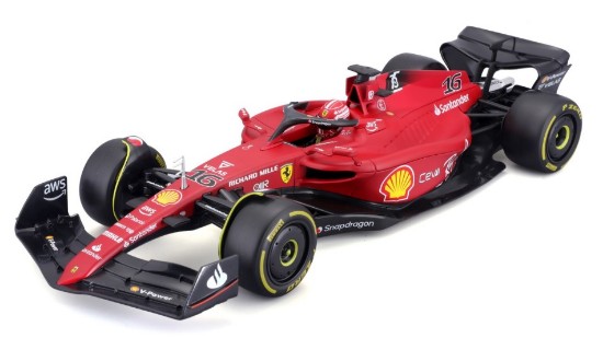 Immagine di FERRARI F1-75 N.16 2022 C.LECLERC 1:18