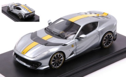 Immagine di FERRARI 812 COMPETIZIONE COBURN GREY WITH YELLOW LIVERY 1:43