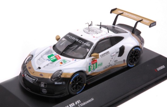 Immagine di PORSCHE 911 RSR N.91 LM 2019 LIETZ-BRUNI-MAKOWIECKI 1:43