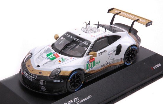 Immagine di PORSCHE 911 RSR N.91 LM 2019 LIETZ-BRUNI-MAKOWIECKI 1:43