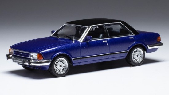 Immagine di FORD GRANADA MK II 2.8 GL 1982 MET.BLUE/BLACK 1:43