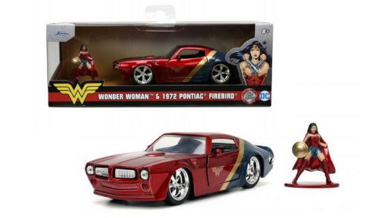 Immagine di PONTIAC 1972 FIREBIRD "WONDER WOMAN" RED/BLUE 1:32