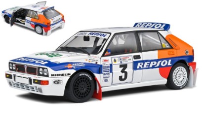 Immagine di LANCIA DELTA HF INTEGRALE N.3 ACROPOLIS RALLY 1993 SAINZ/MOYA 1:18