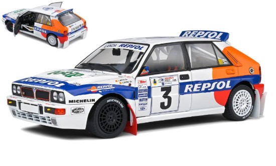 Immagine di LANCIA DELTA HF INTEGRALE N.3 ACROPOLIS RALLY 1993 SAINZ/MOYA 1:18