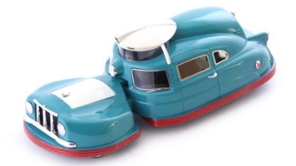 Immagine di SIR VIVAL 1958 TURQUOISE/DARK RED 1:43