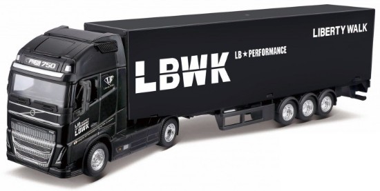 Immagine di VOLVO FH16 GLOBETROTTER 750 XXL "LBWK" BLACK 1:43