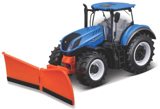 Immagine di NEW HOLLAND T7.315 TRACTOR + SNOW PLOW 1:32