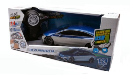 Immagine di MERCEDES EQS SEDAN 2,4 GHz RADIOCOMANDO 1:24