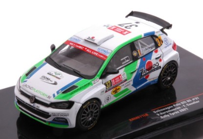 Immagine di VW POLO GTI R5 N.37 RALLY YPRES 2021 VERESCHUEREN/CUVELIER 1:43